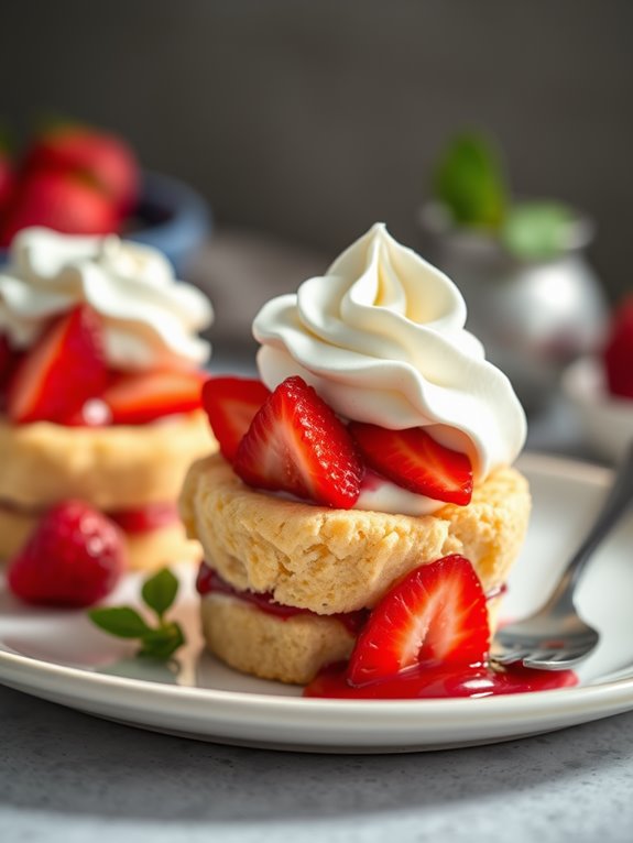 delicious strawberry dessert cups