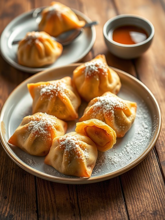 delicious sweet dumpling treats