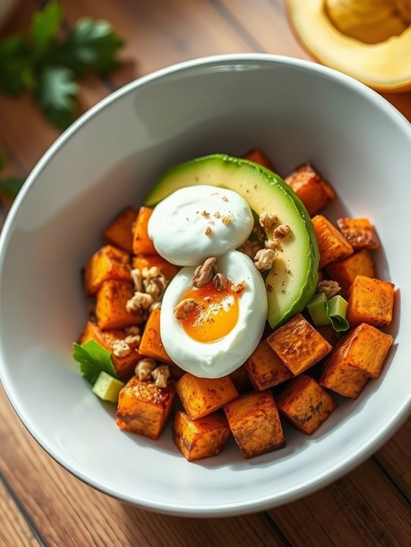 delicious sweet potato bowls