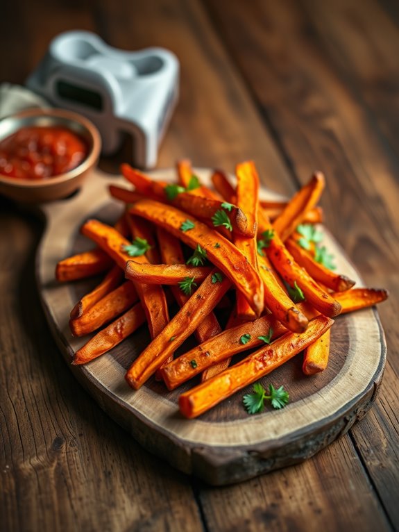 delicious sweet potato fries