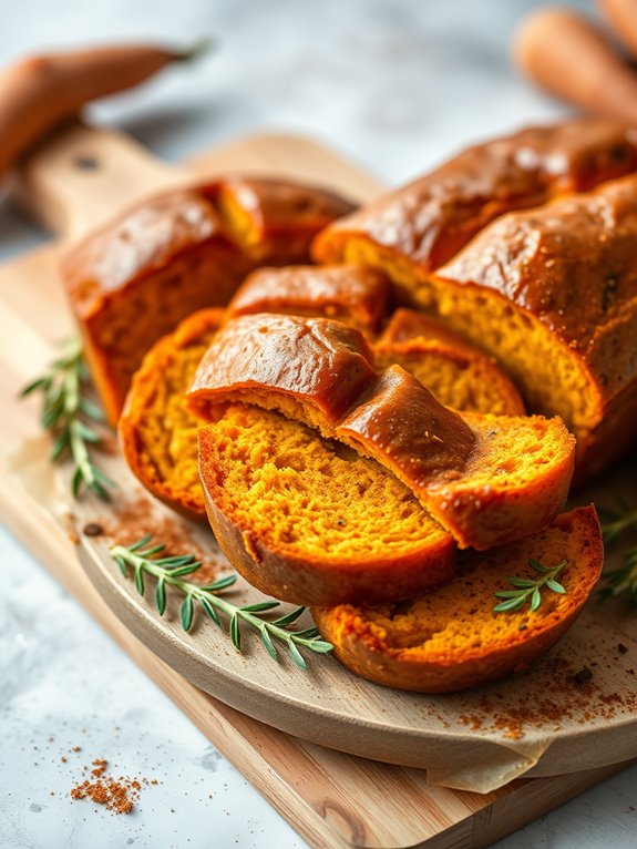 delicious sweet potato loaf