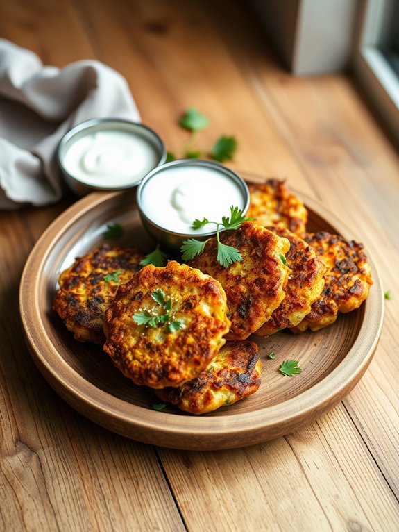 delicious vegetable fritters recipe