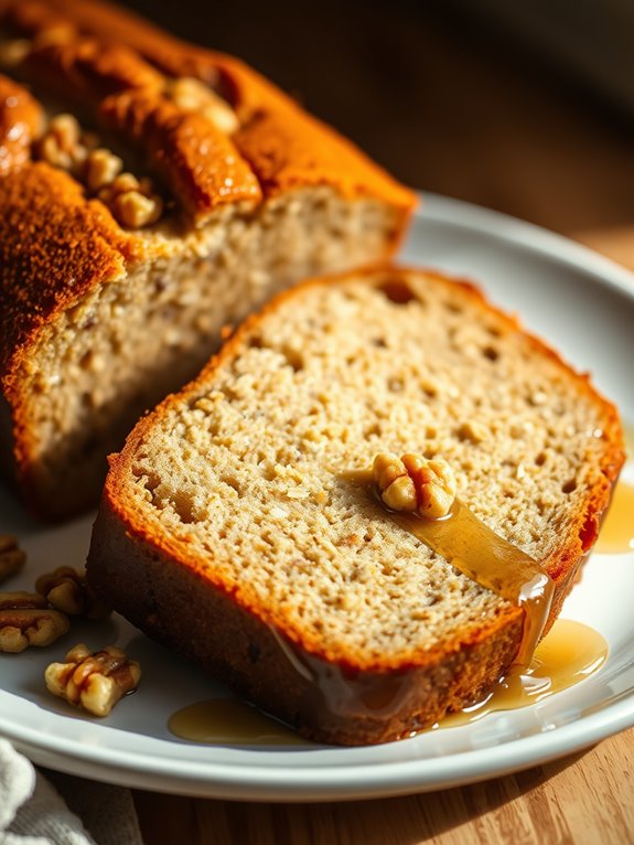 deliciously moist banana bread