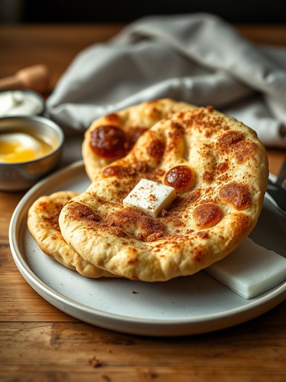 deliciously spiced indian bread