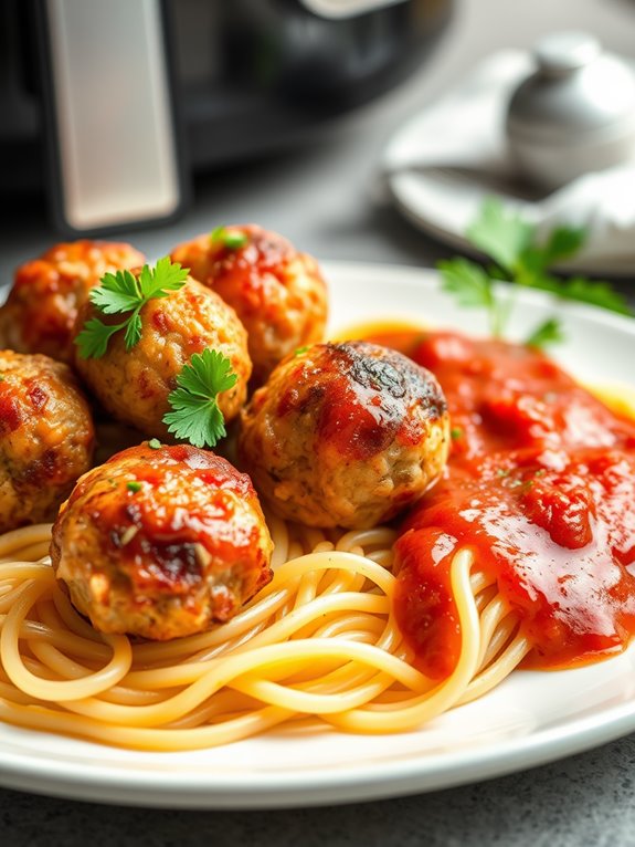 easy air fryer meatballs