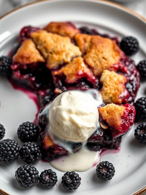 easy blackberry cobbler recipe