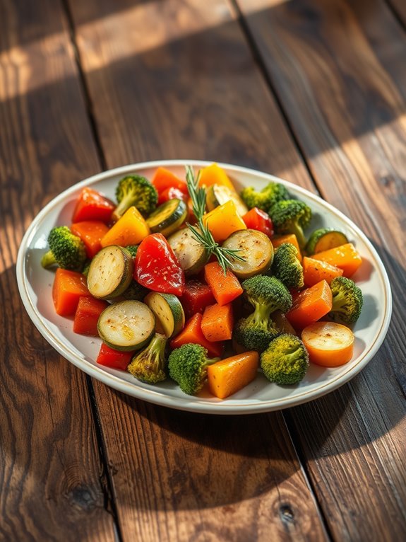 easy oven roasted veggies