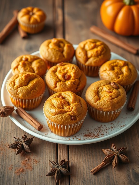 fall flavored baked treats