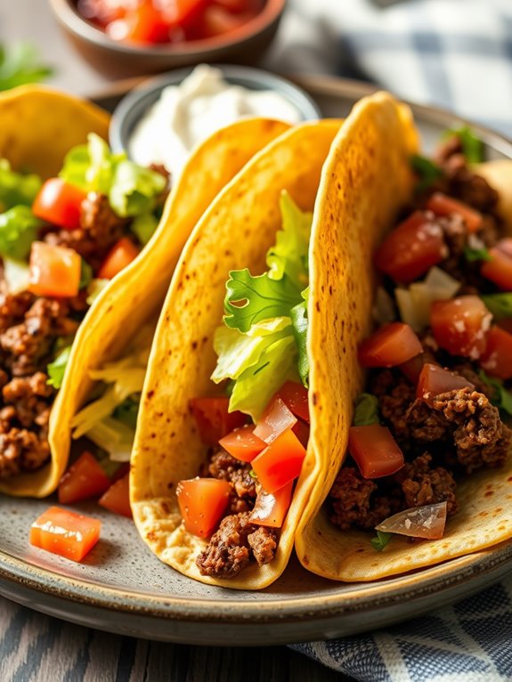 fast crispy fryer tacos