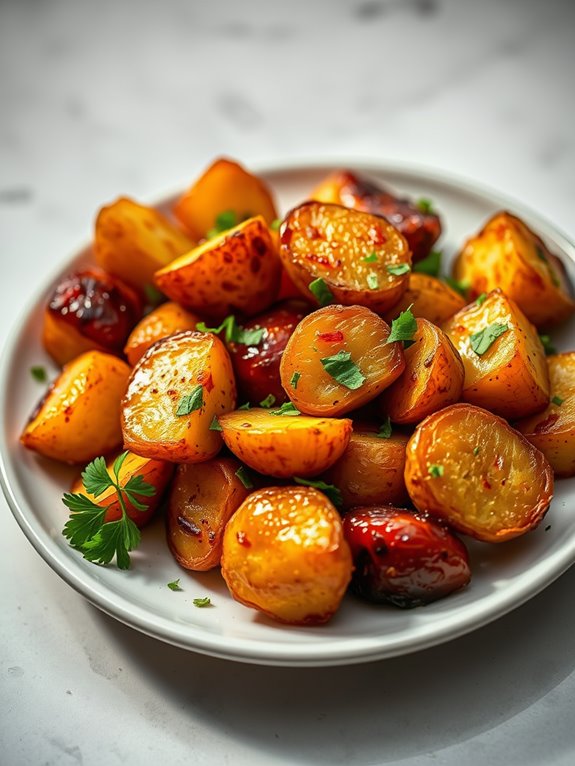 flavorful air fryer potatoes