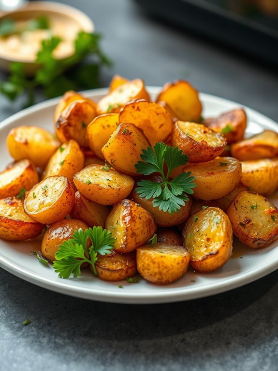 flavorful air fryer potatoes