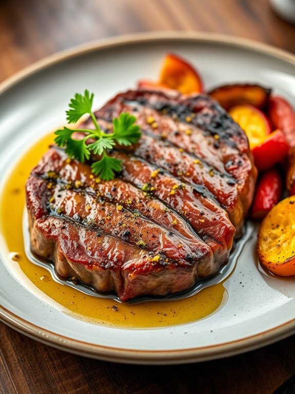 flavorful citrus infused steak