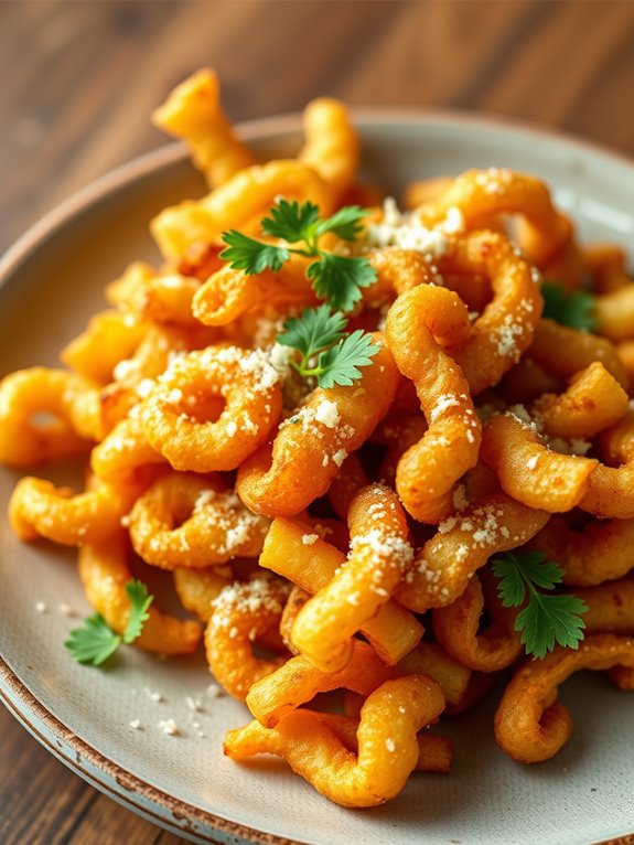 flavorful garlic parmesan fries