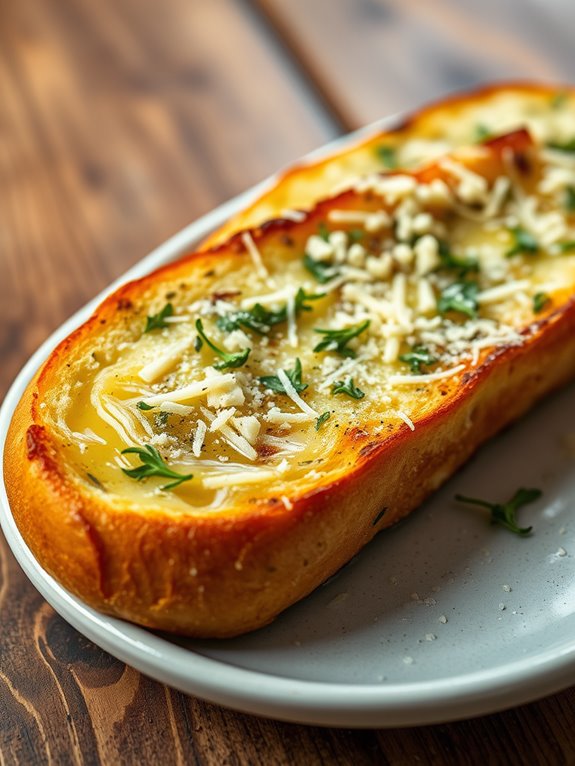 flavorful herb garlic bread