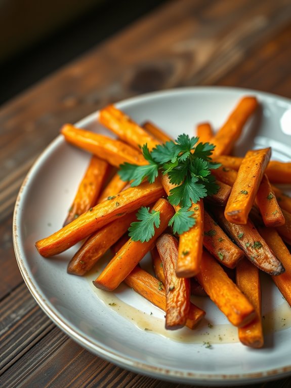 flavorful herb infused fries