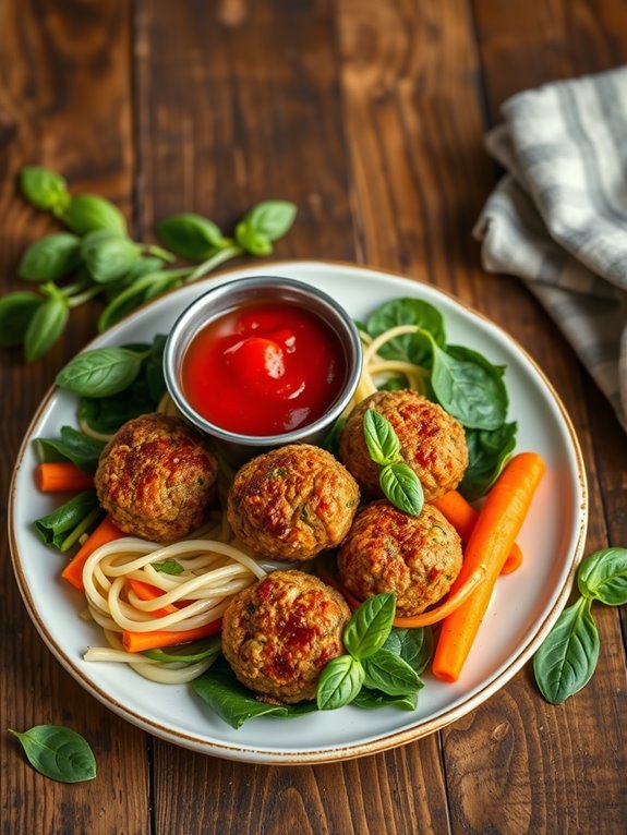 flavorful mediterranean vegetable balls