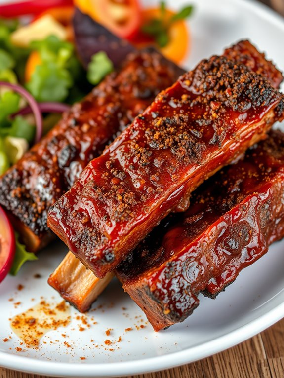 flavorful paprika seasoned ribs