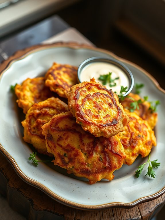 flavorful potato fritter delights