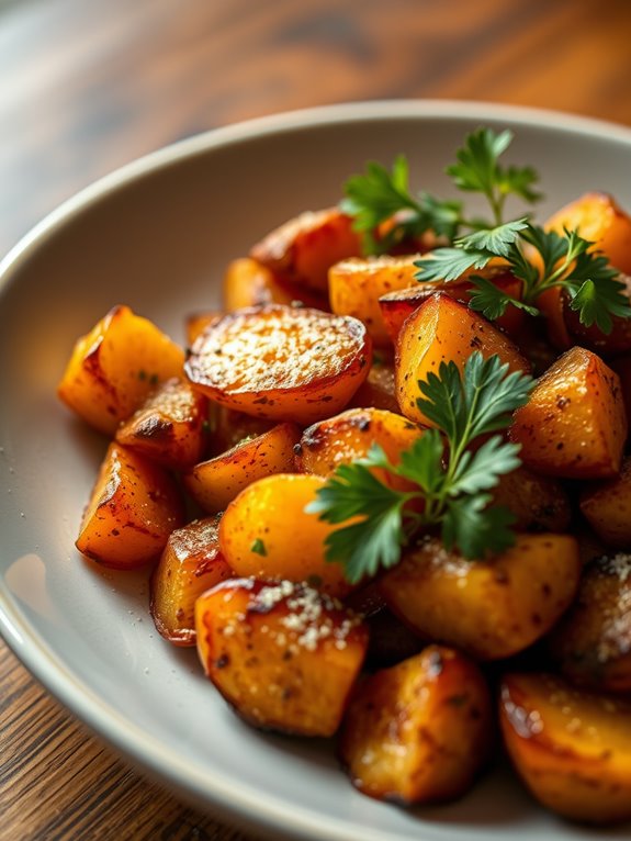 flavorful roasted potato dish