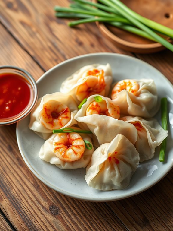 flavorful seafood dumplings delight