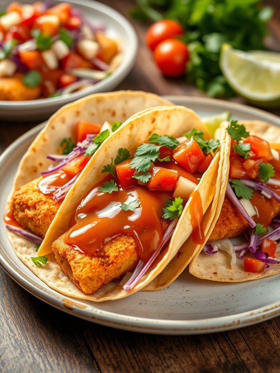 flavorful walleye taco delight