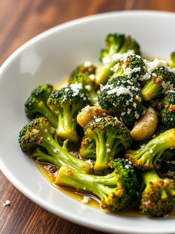 garlic parmesan broccoli delight