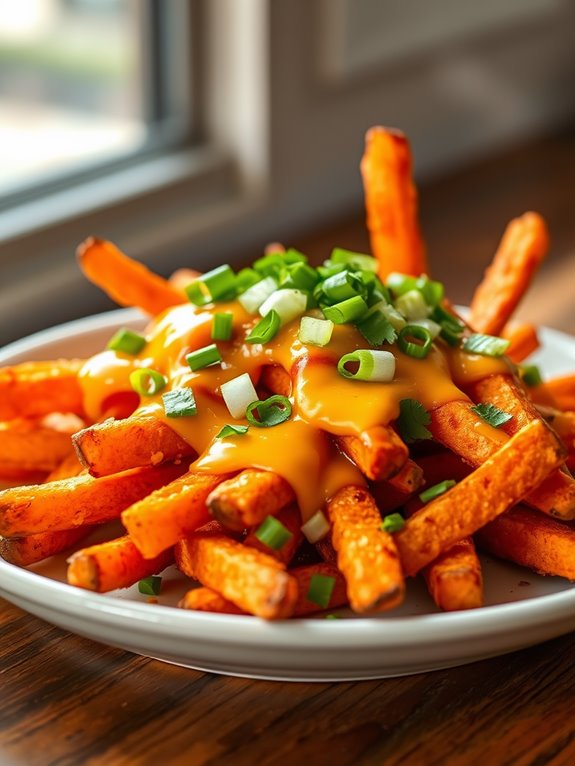 gourmet sweet potato fries