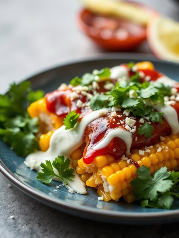 grilled corn with bbq 1