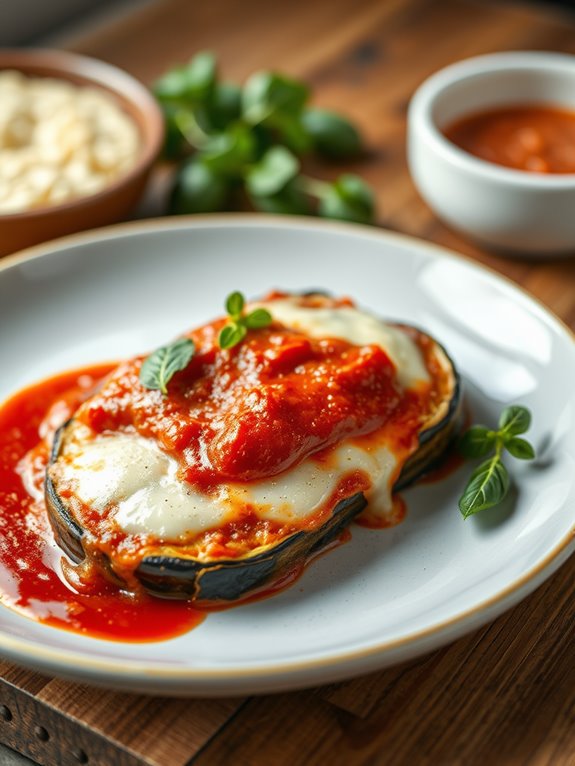 healthy eggplant parmesan recipe