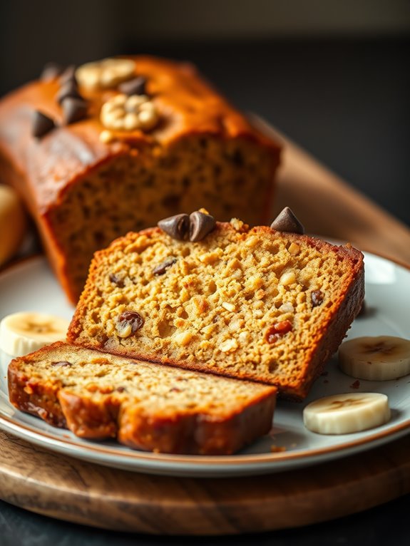 healthy vegan banana bread