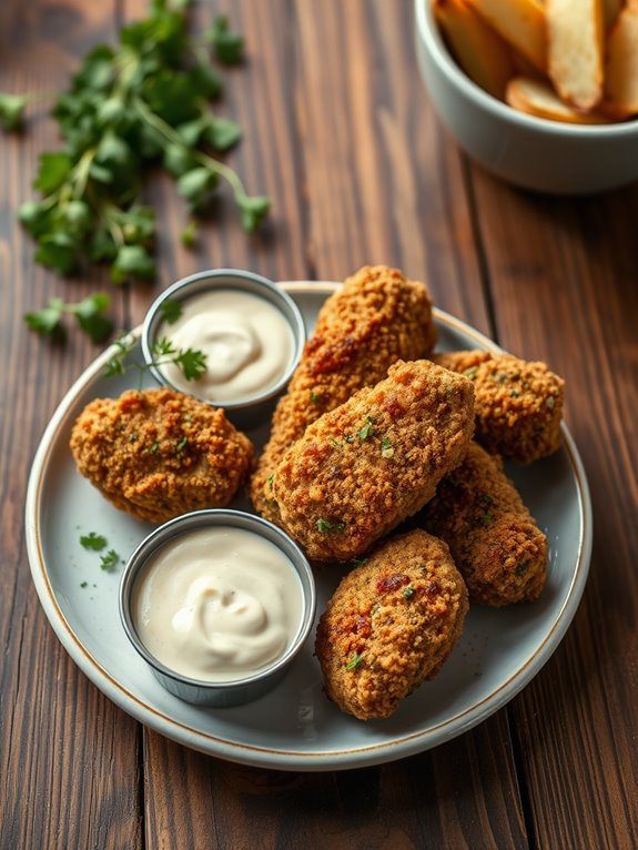 herb crusted chicken fried steak