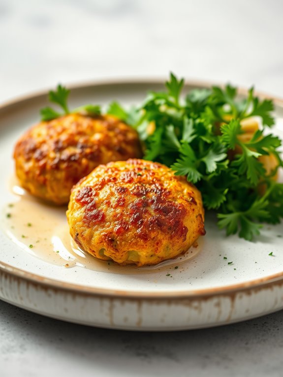 herb infused chicken kibbeh