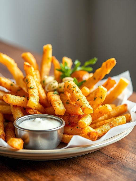 herb seasoned curly fries