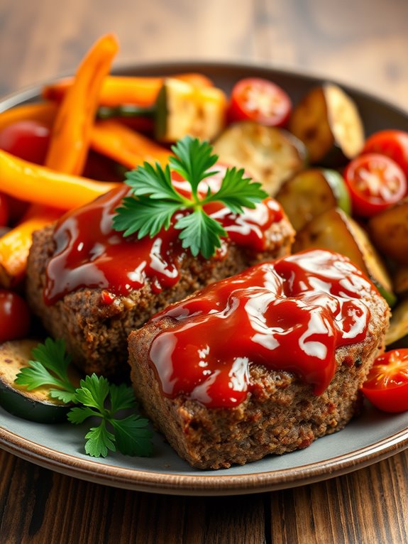 individual sized meatloaf portions