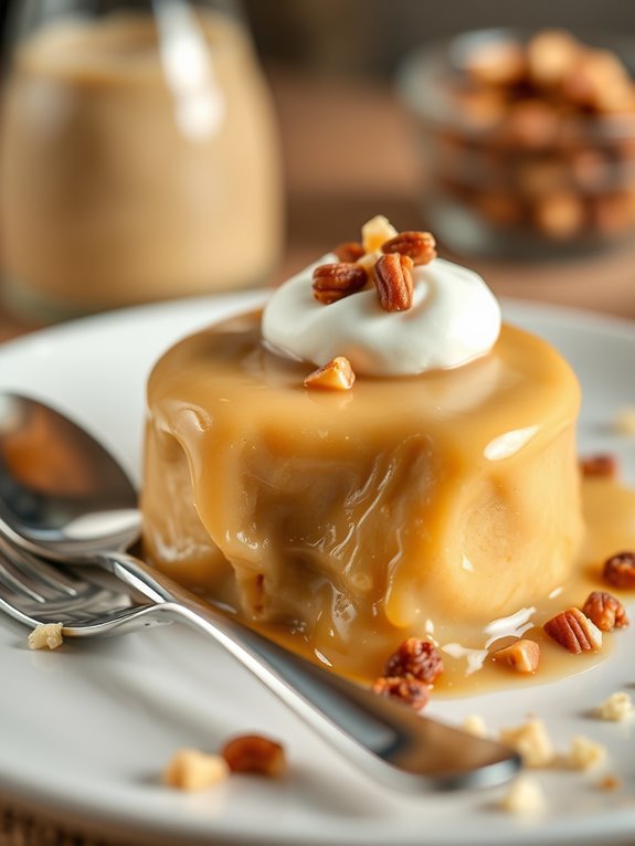 indulgent butterscotch dessert treat