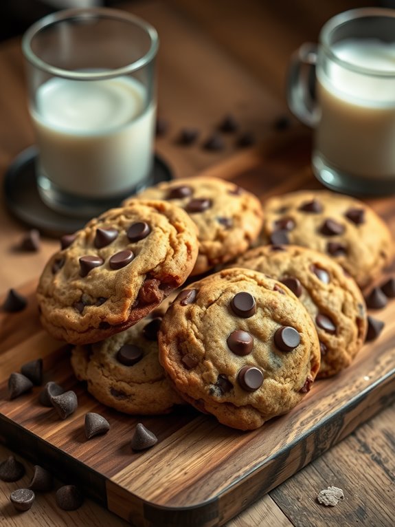 indulgent chocolate chip cookies