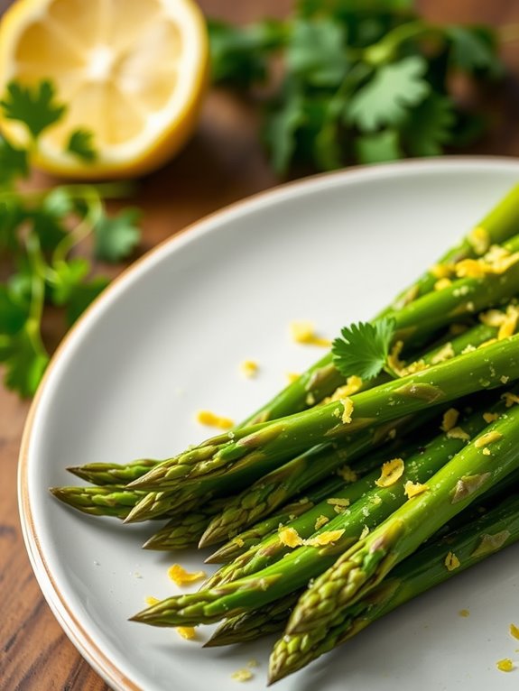 lemon herb asparagus delight