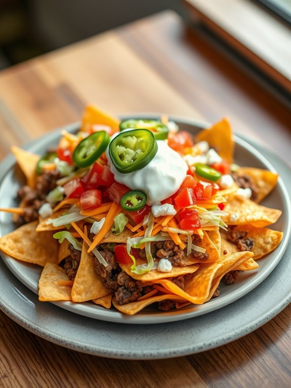 loaded nacho taco delight