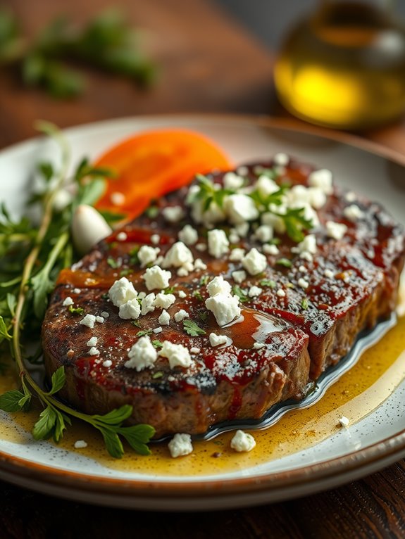 mediterranean olive oil steak