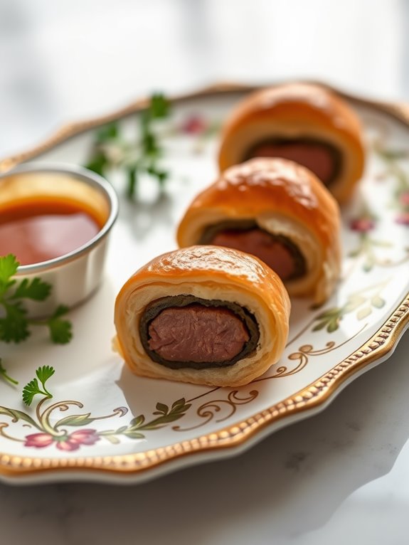 miniature beef wellington appetizers