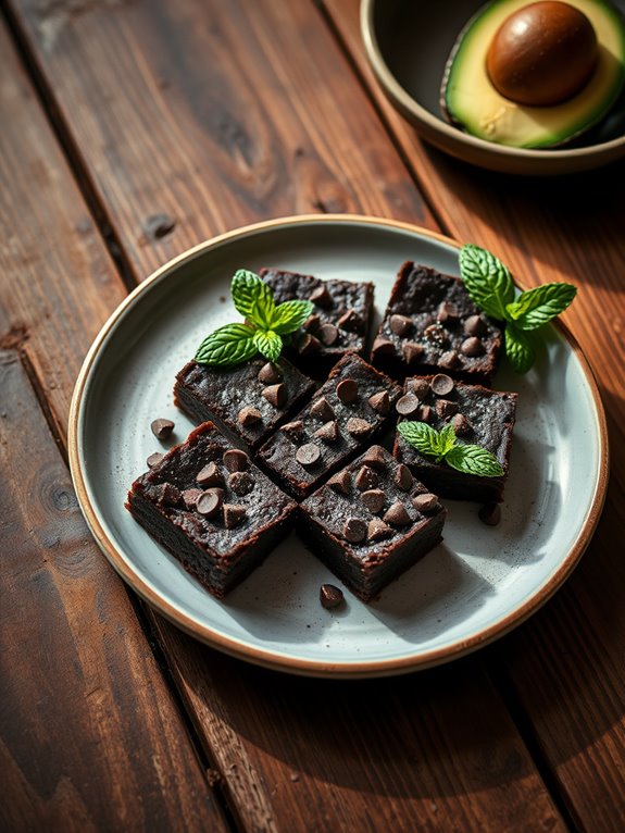 nutritious chocolate avocado treats