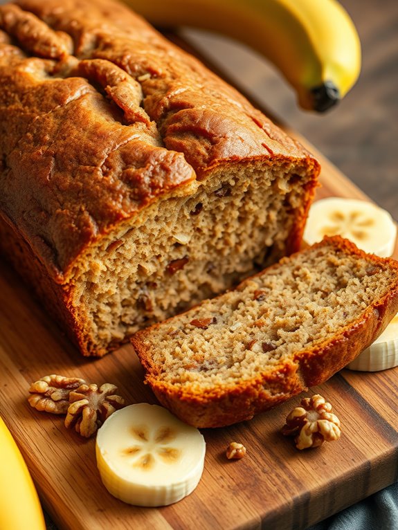 nutty banana bread delight