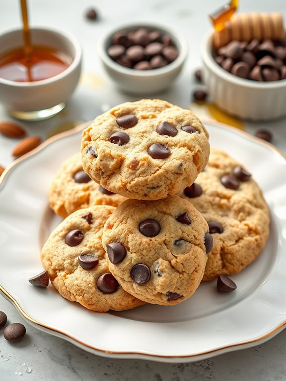 nutty chocolate chip cookies