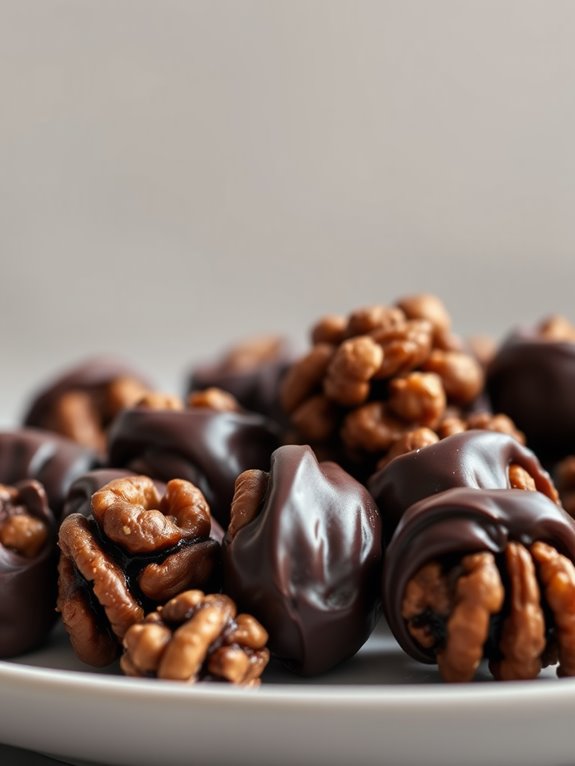 nutty chocolate delight snack