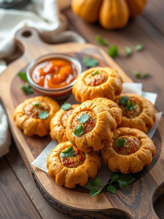 pumpkin filled pastry delight