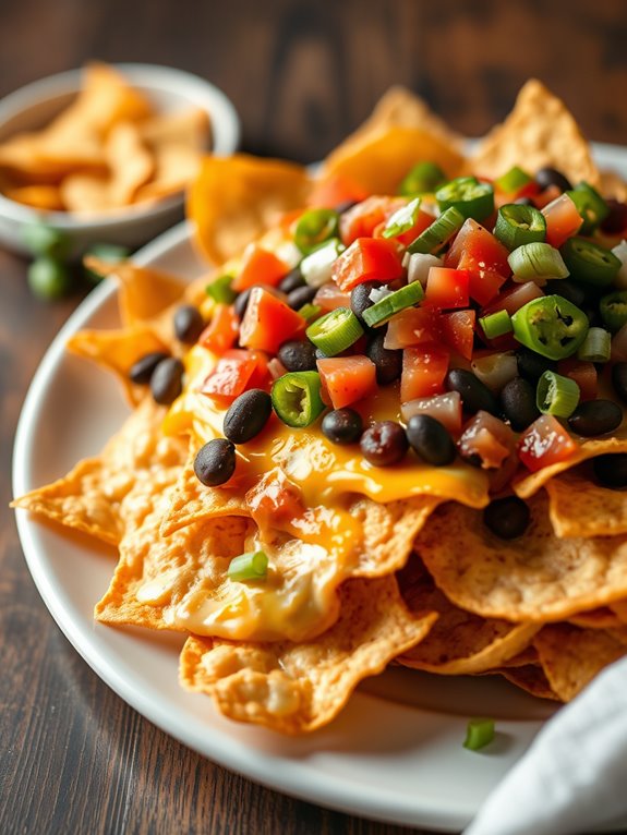 quick and simple nachos