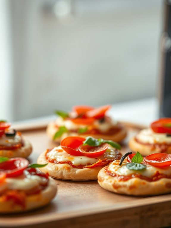 quick mini air pizzas