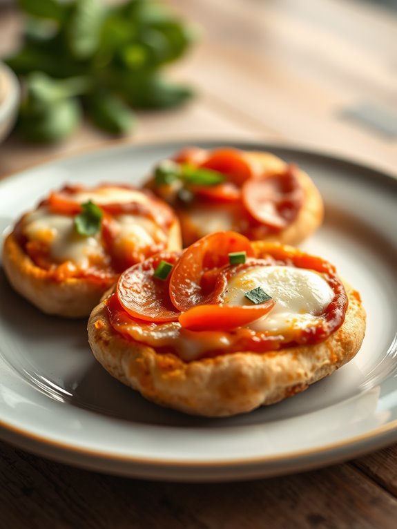 quick mini pizza treats