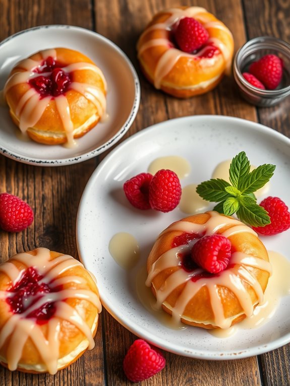 raspberry lemonade jelly donuts