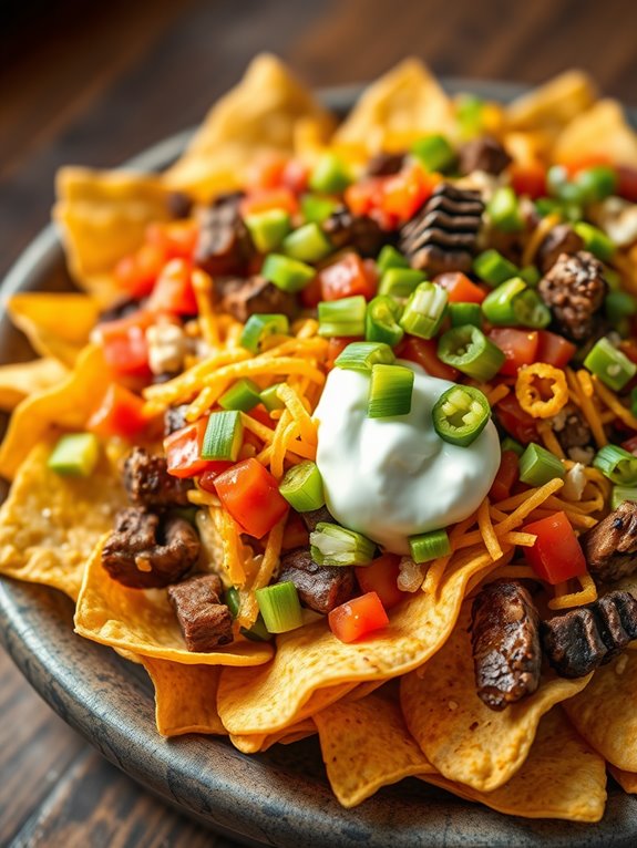 savor delicious nacho indulgence